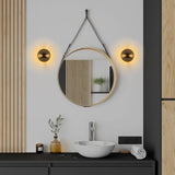 Cajo Vägglampa Guld 16 cm