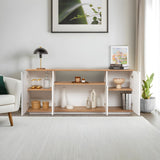 Asprilla Konsolbord Vit / Atlantic Pine