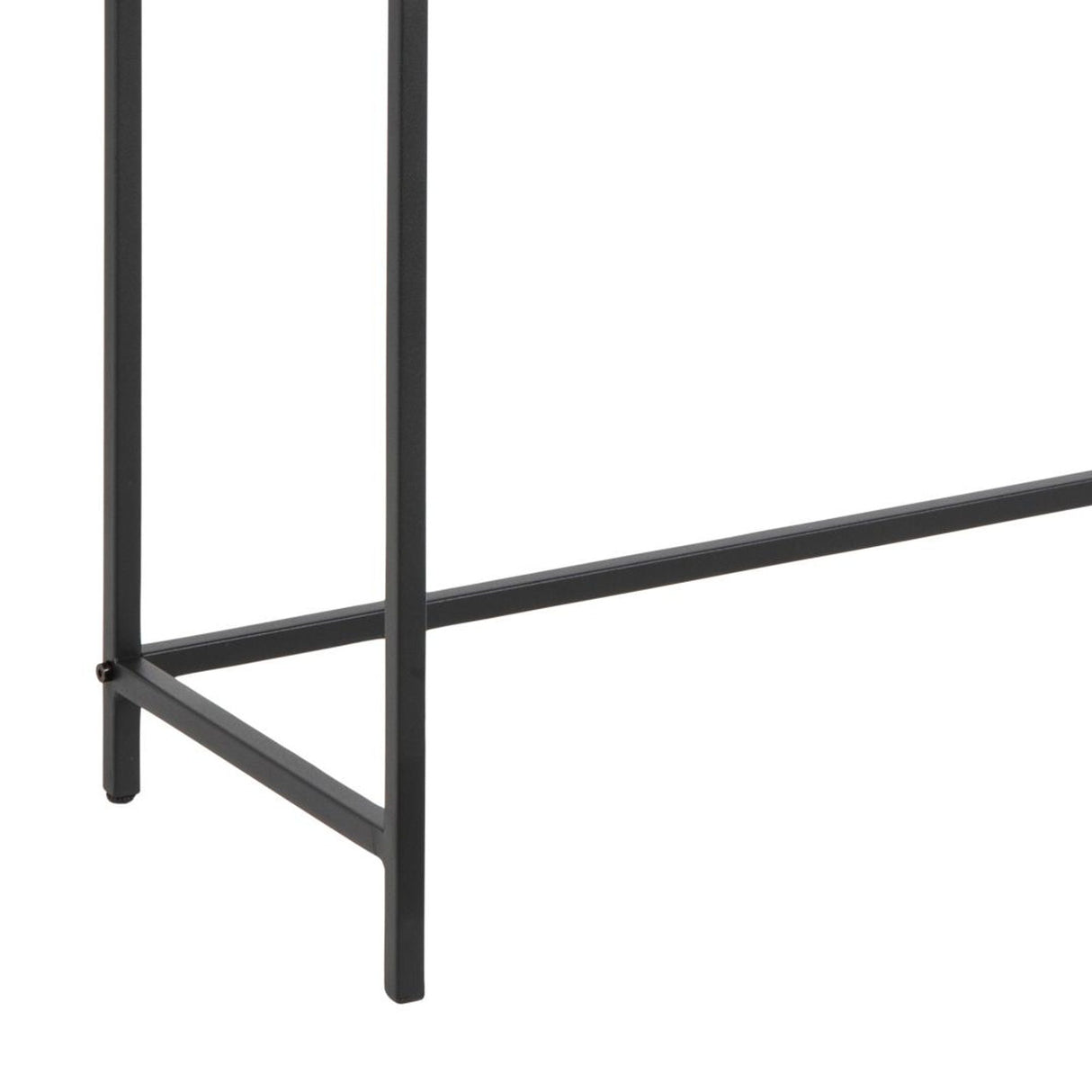 Seaford Konsolbord 79x120x35 cm Svart aska