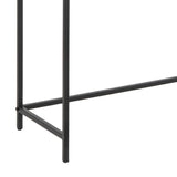 Seaford Konsolbord 79x120x35 cm Svart aska