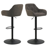 Toulon Barstol Trumpetbas Monza tyg Taupe