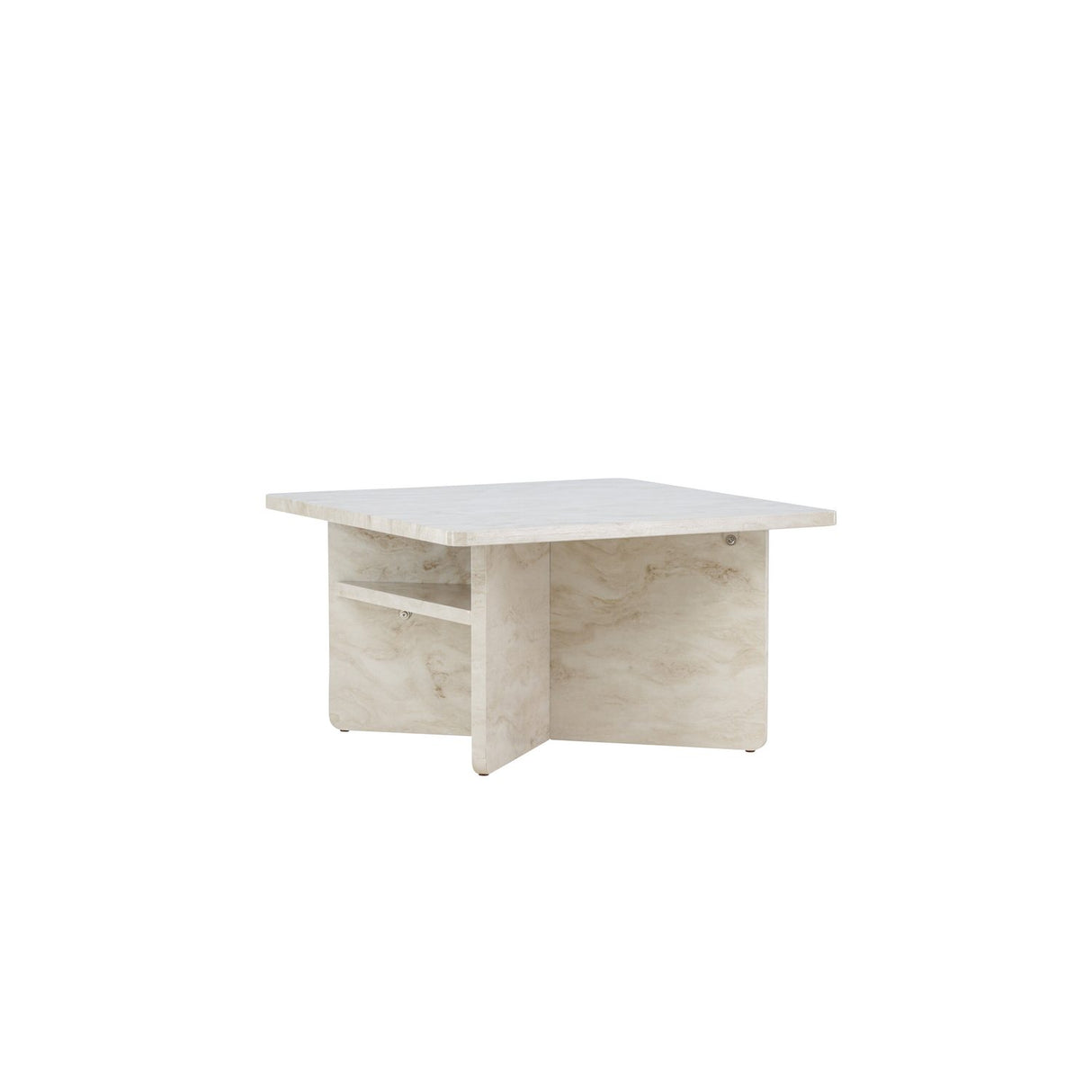 Ålesund Soffbord Beige, 75 x 75
