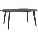 Sagene Matbord Brunlackad Ek, 130 cm