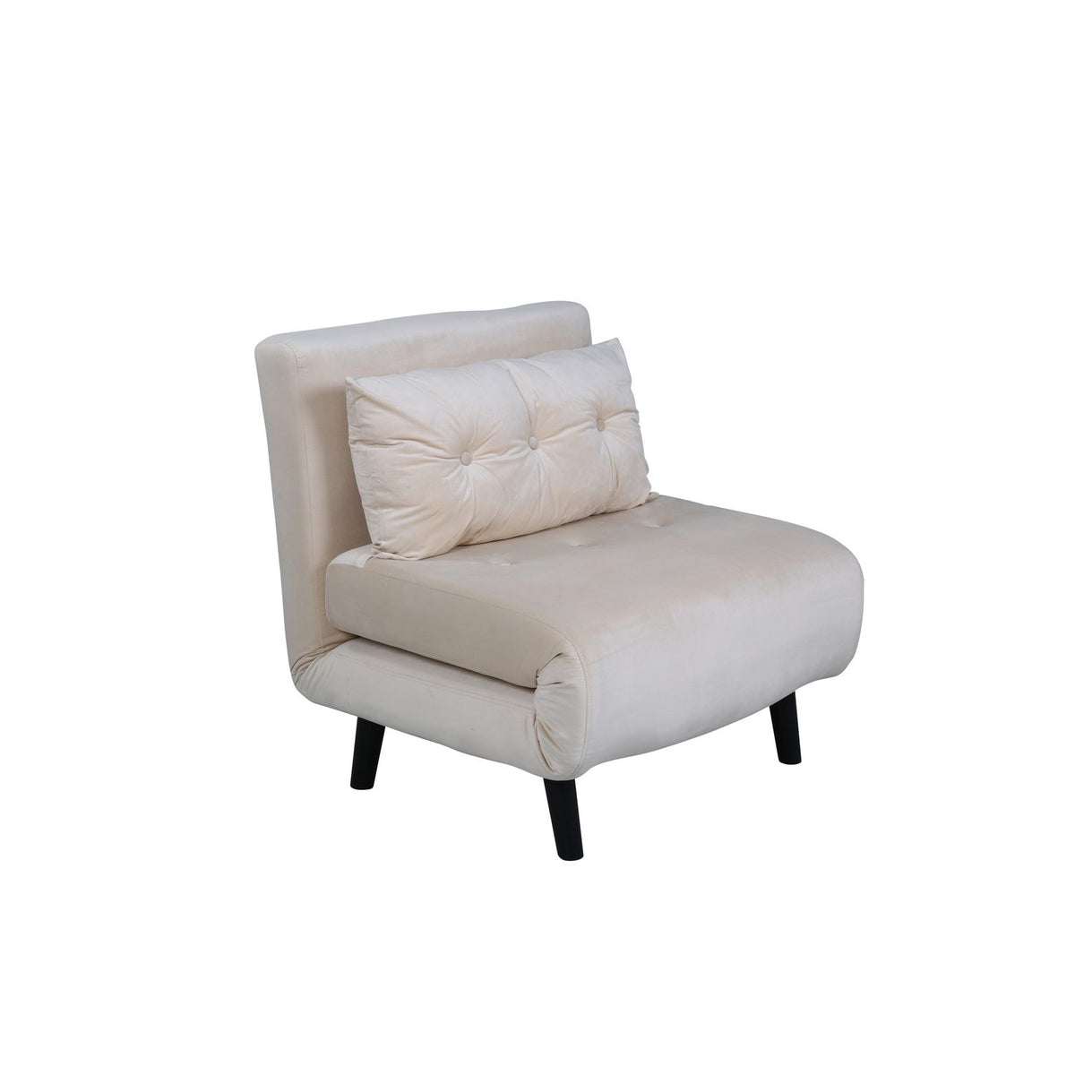 Vicky Fällsäng Beige, Polyestersammet