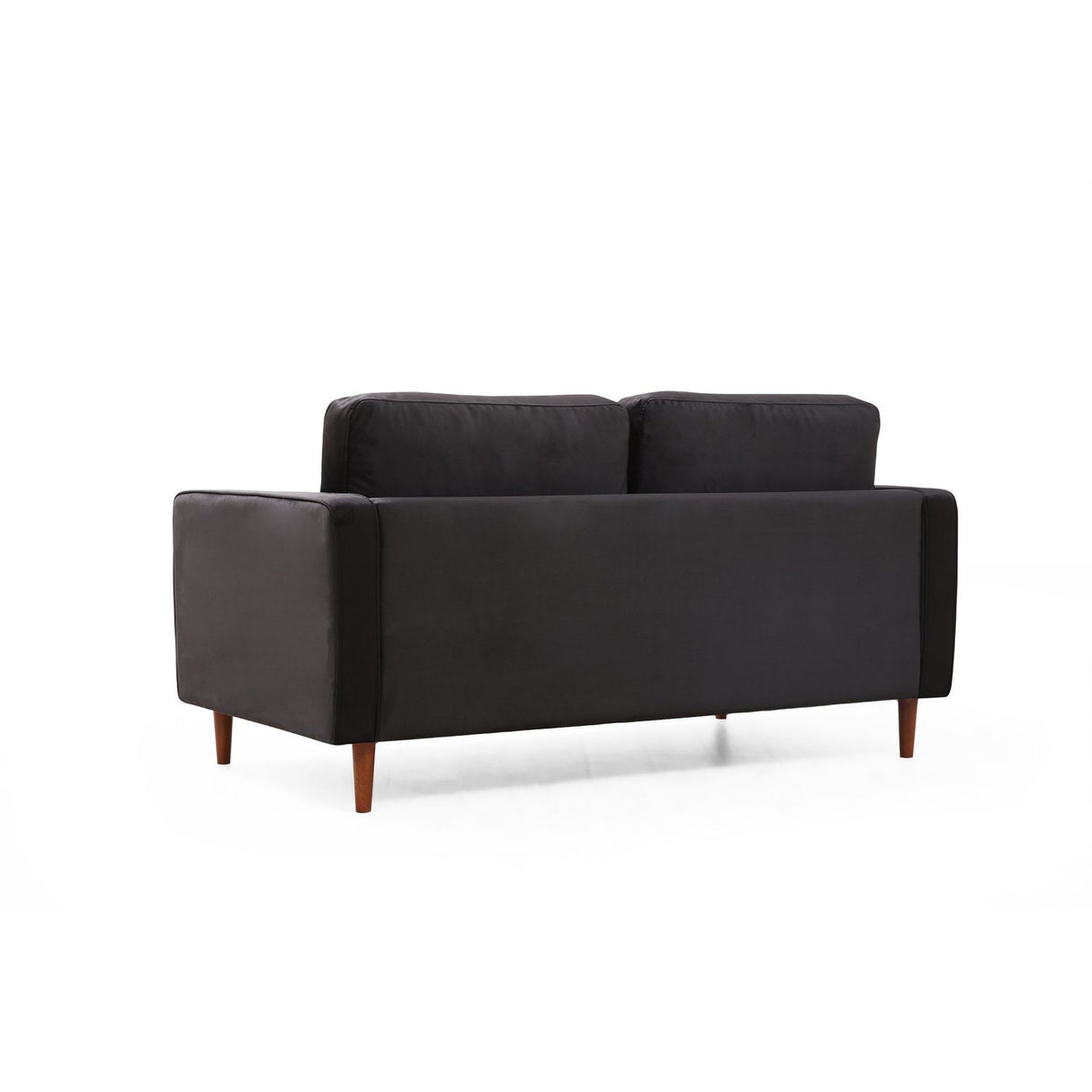 Verona (175 x 90 x 70 cm) 2-sitssoffa Svart ek
