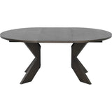 Alver Matbord Brun, Med 2 tillägg, 130 cm