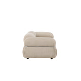 Mika 2-sitssoffa Beige, Silver