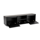 Vanguard TV-bänk Wood Black