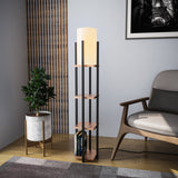 Yardis Golvlampa Trä / Beige