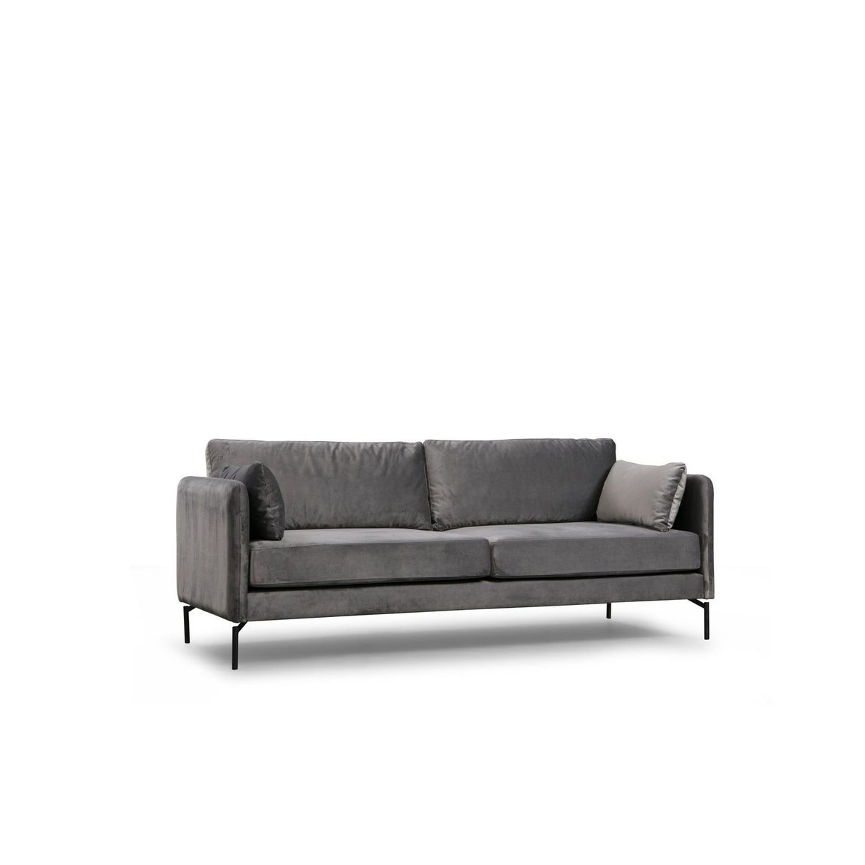 Sino 3-sits (217 x 87 x 90 cm) Grå 3-sitssoffa