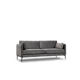 Sino 3-sits (217 x 87 x 90 cm) Grå 3-sitssoffa