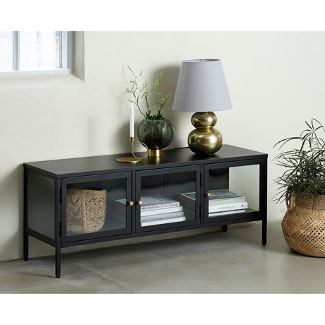 Milano Mediabänk 132 cm svart