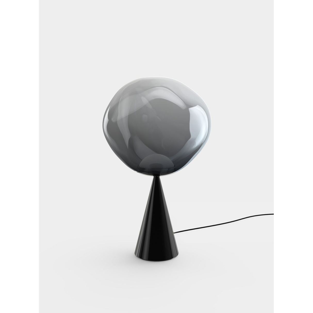 Melt Cone Fat Bordslampa Nickel