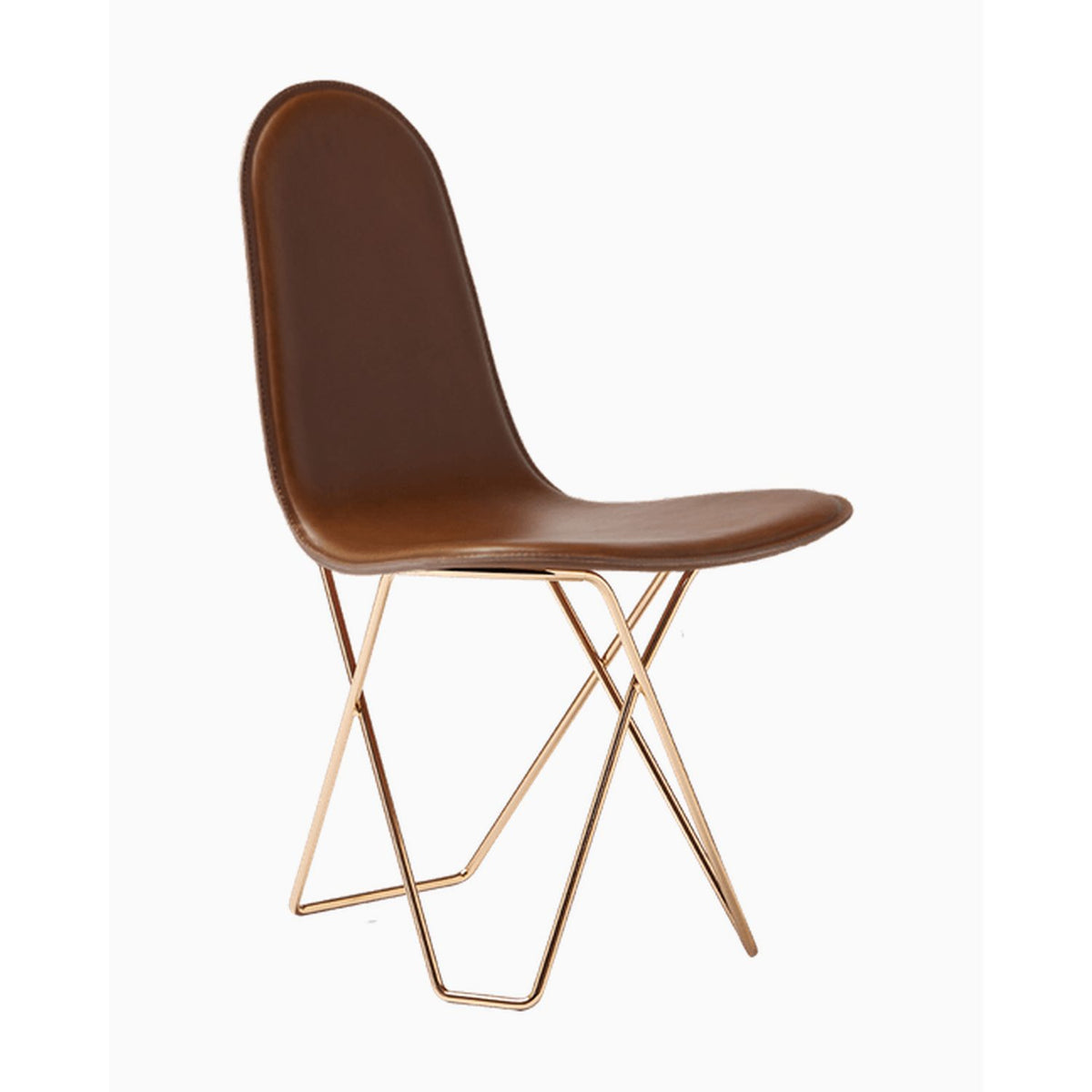 Cactus Leather Stol Montana, Guld