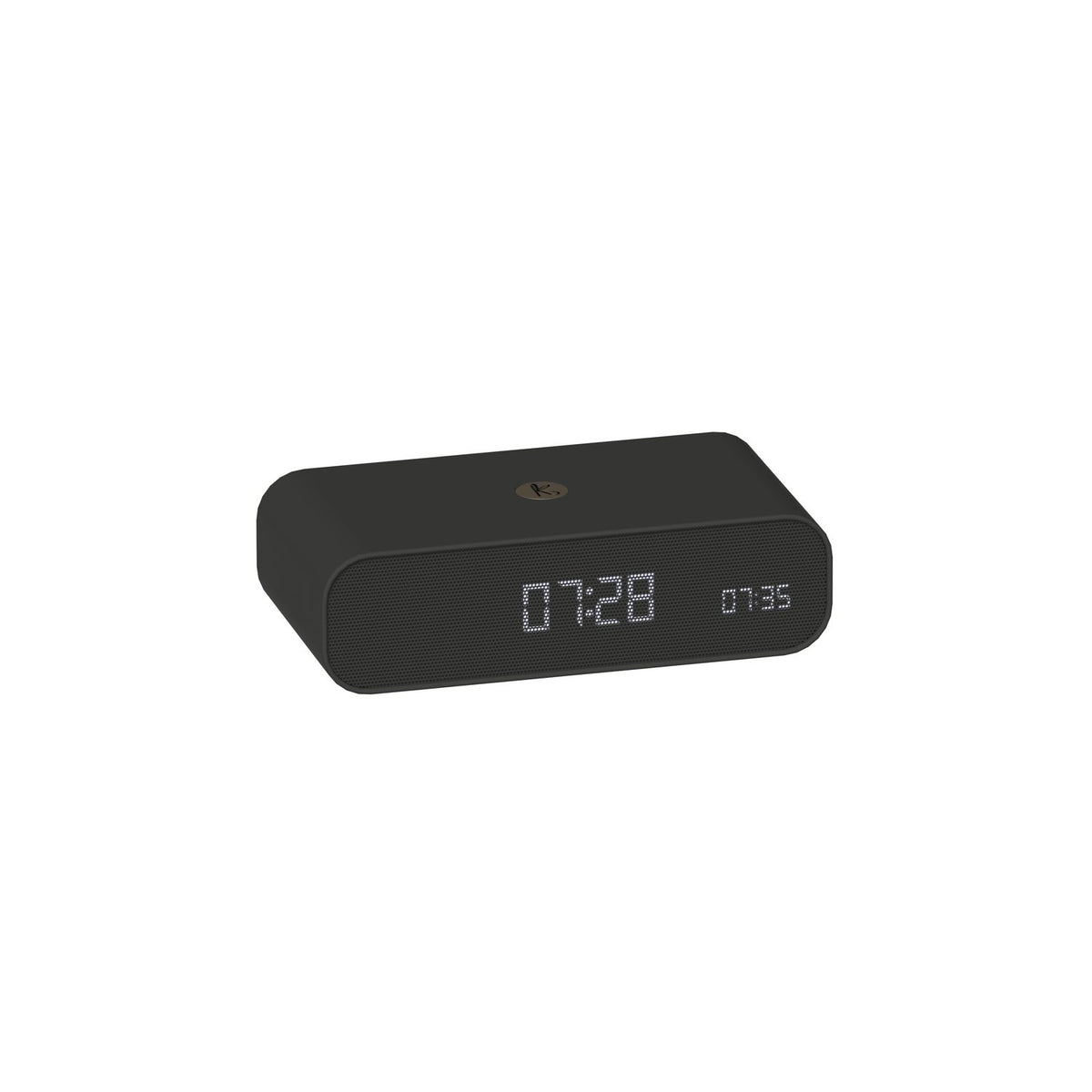 Wakie wake-up light & qi Väckarklocka Svart