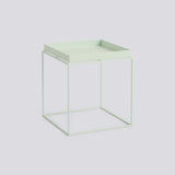 Tray Table L40 × B40 × H44 cm Brickbord Soft mint, Soft mint – pulverlackerat stål