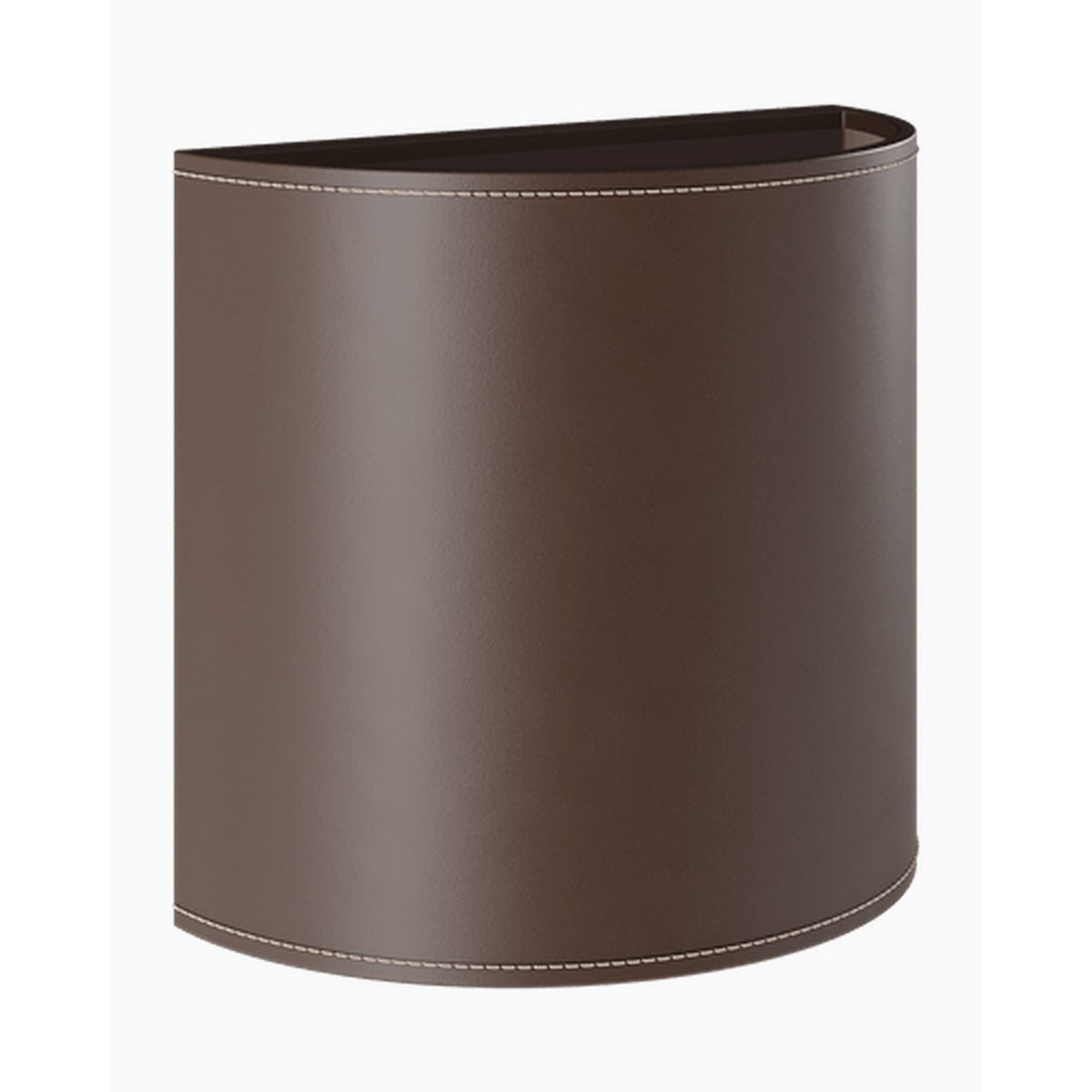 Leather 20 cm Vägglampa Chocolate