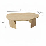 Nova (100 x 35 x 60 cm) Soffbord Sapphire Oak