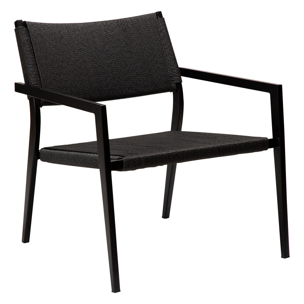 Loop Loungefåtölj Black