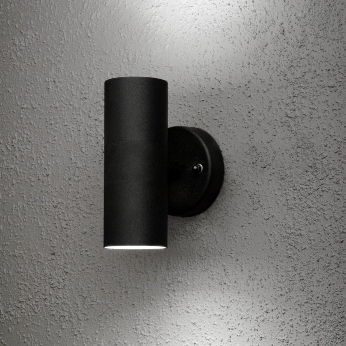 Modena GU10 Upp/ner Vägglampa Ute Svart