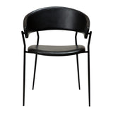 Crib Stol Vintage Black, Black Ash