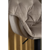 Toulon Barstol Trumpetbas Vic tyg Beige