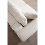 Eti Oak 3-sits (220 x 98 x 78 cm) 3-sitssoffa Vit