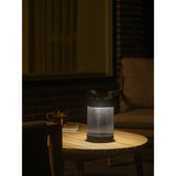 Coupar Solcell Uppladdningsbar Lampa Svart