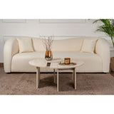 Salma Soffbord Travertine