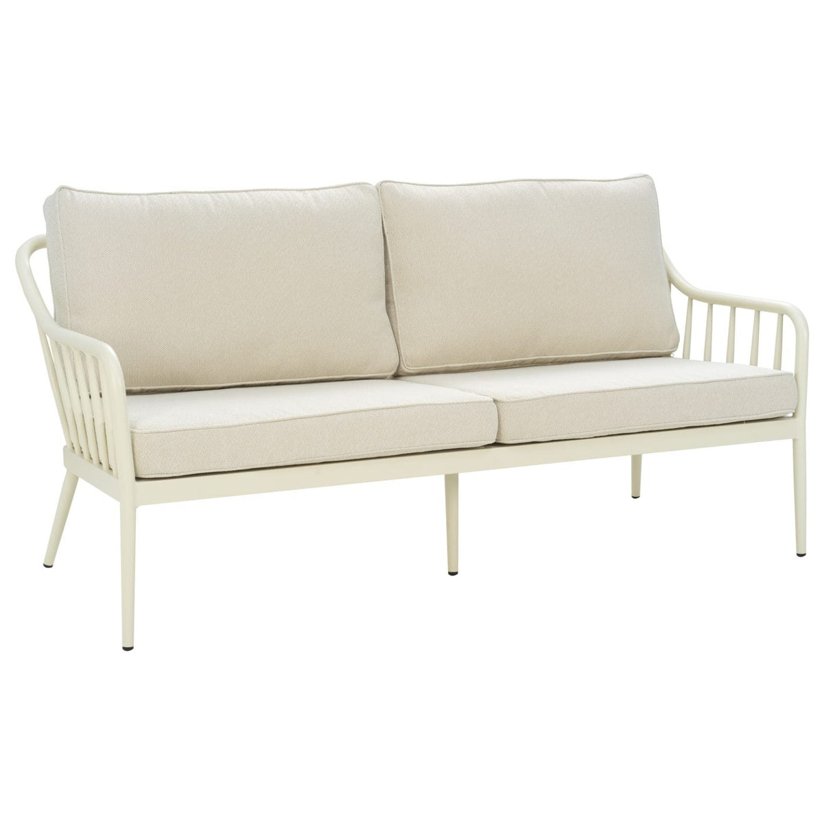 Coleville 2,5-sits Soffa 182x81 cm Pearl White/Dot Beige