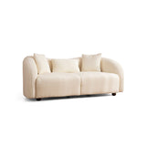 Lisbon (190 x 76 x 91 cm) Creme 2-sitssoffa