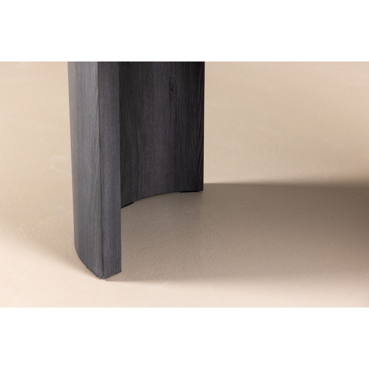 Grundsund Rektangulärt matbord Svart, 220 x 100 x 75