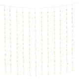 Gardin Droppar LED Ljusslinga Ute 200x200 cm, Varmvit