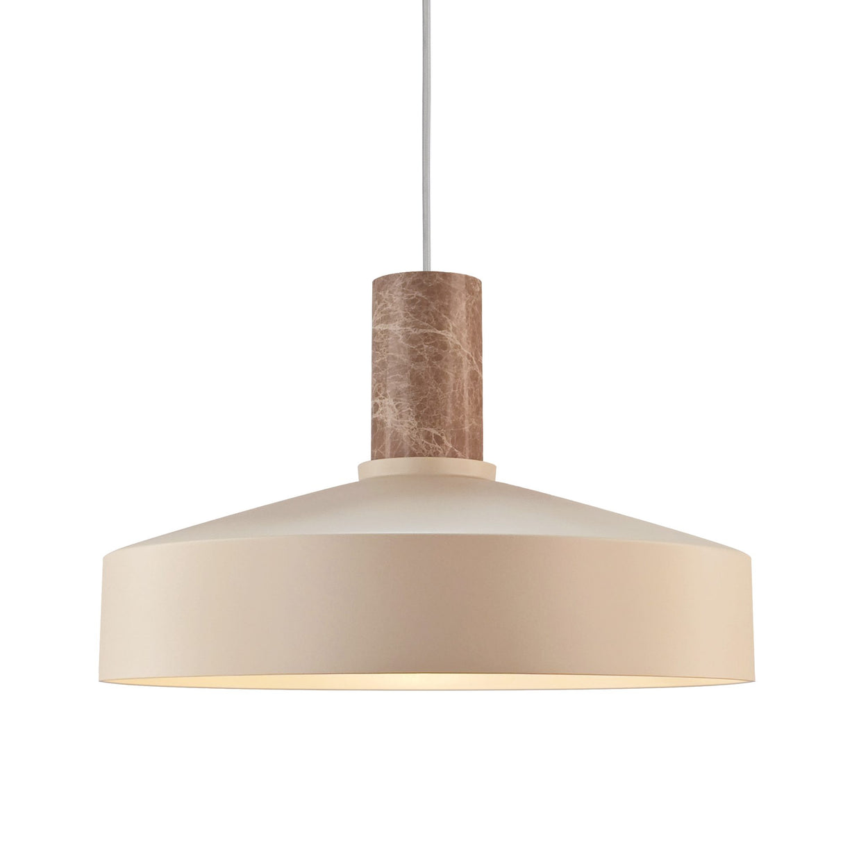 Elvas Marble Taklampa Beige