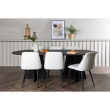 Bootcut, Night Oval matgrupp Svart,Vit, Svart, 230 x 115