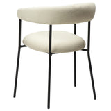 Plenti Stol Bone White, Black