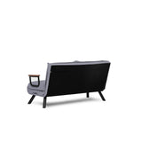 Apia 2-sits (25 x 134 x 121 cm) 2-sits bäddsoffa Grå