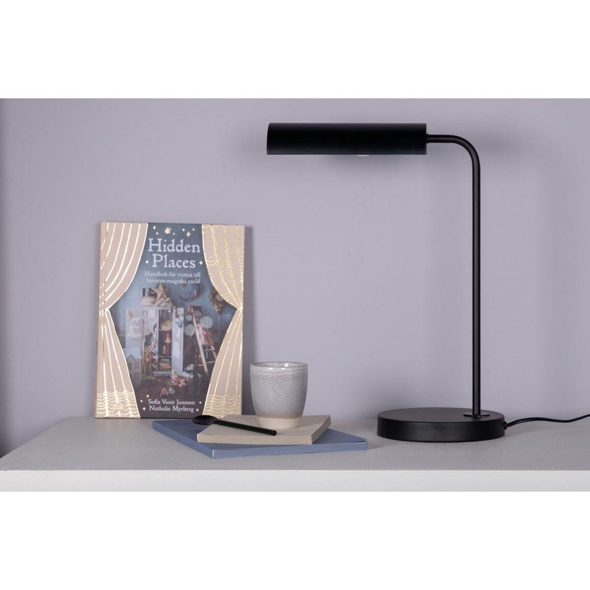 Harmonica Bordslampa Svart