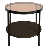 Powis Sidobord Ø48 cm Tawny Espresso