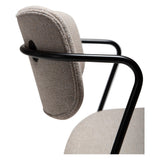 Zed Stol Cashmere bouclé, Black