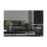 Bali 3-sits (222 x 92 x 74 cm) 3-sits bäddsoffa Antracit