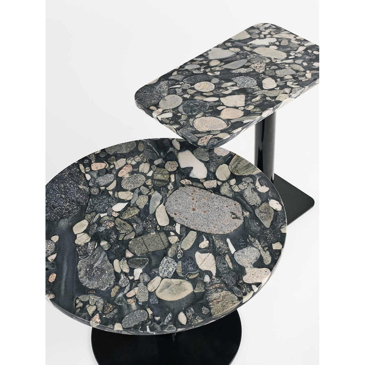 Sten rektangel Bord Pebble