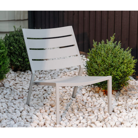 Delia Loungefåtölj Light Grey
