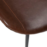 Hype Stol Vintage Cocoa Art.Leather, Black