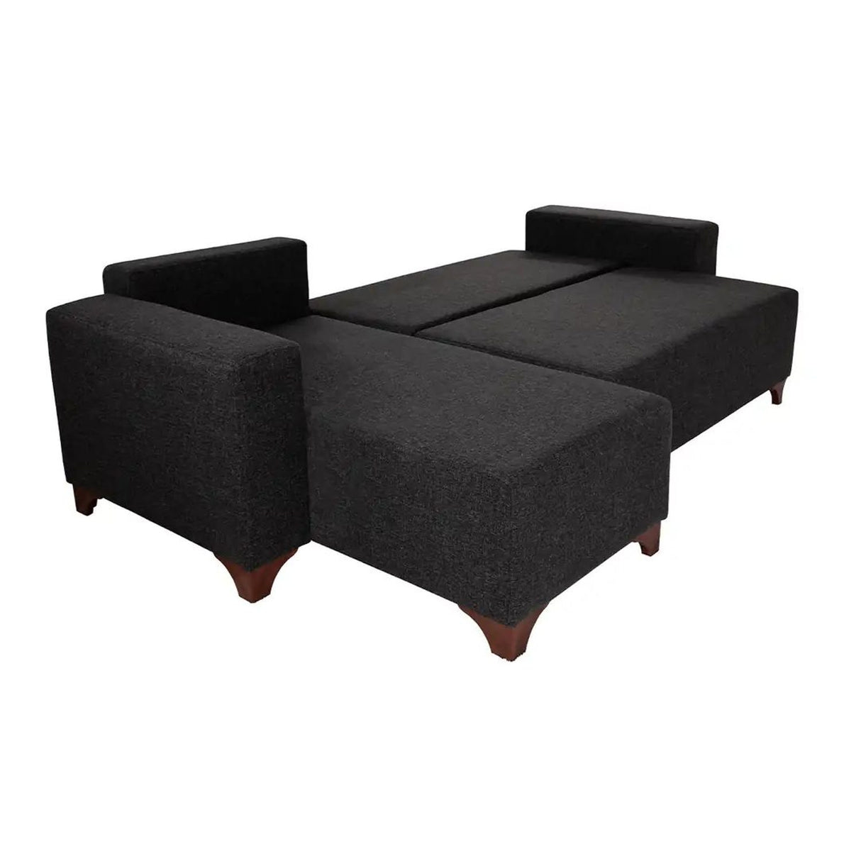 Dakar Bäddsoffa med divan Antracit
