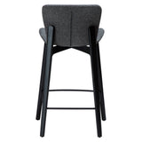 Paragon Barstol Pebble Grey Bouclé, Black 68 cm