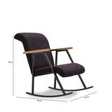 Manila (H 96 cm) Gungstol Svart