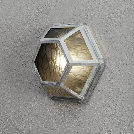 Castor E27 33 cm Vägglampa Ute Galvaniserad