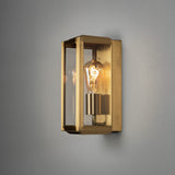 Carpi E27 Vägglampa Ute Mässing, Liten (12.5 cm)