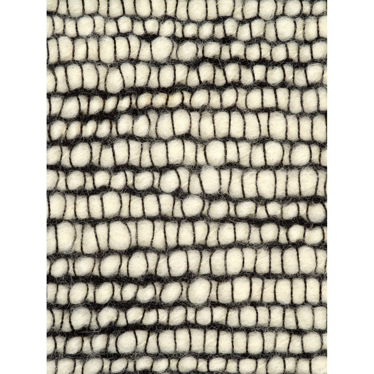Thread Pläd Black & White